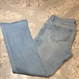 Old Navy Mid-rise Boot Cut Light Blue Jeans Size 16